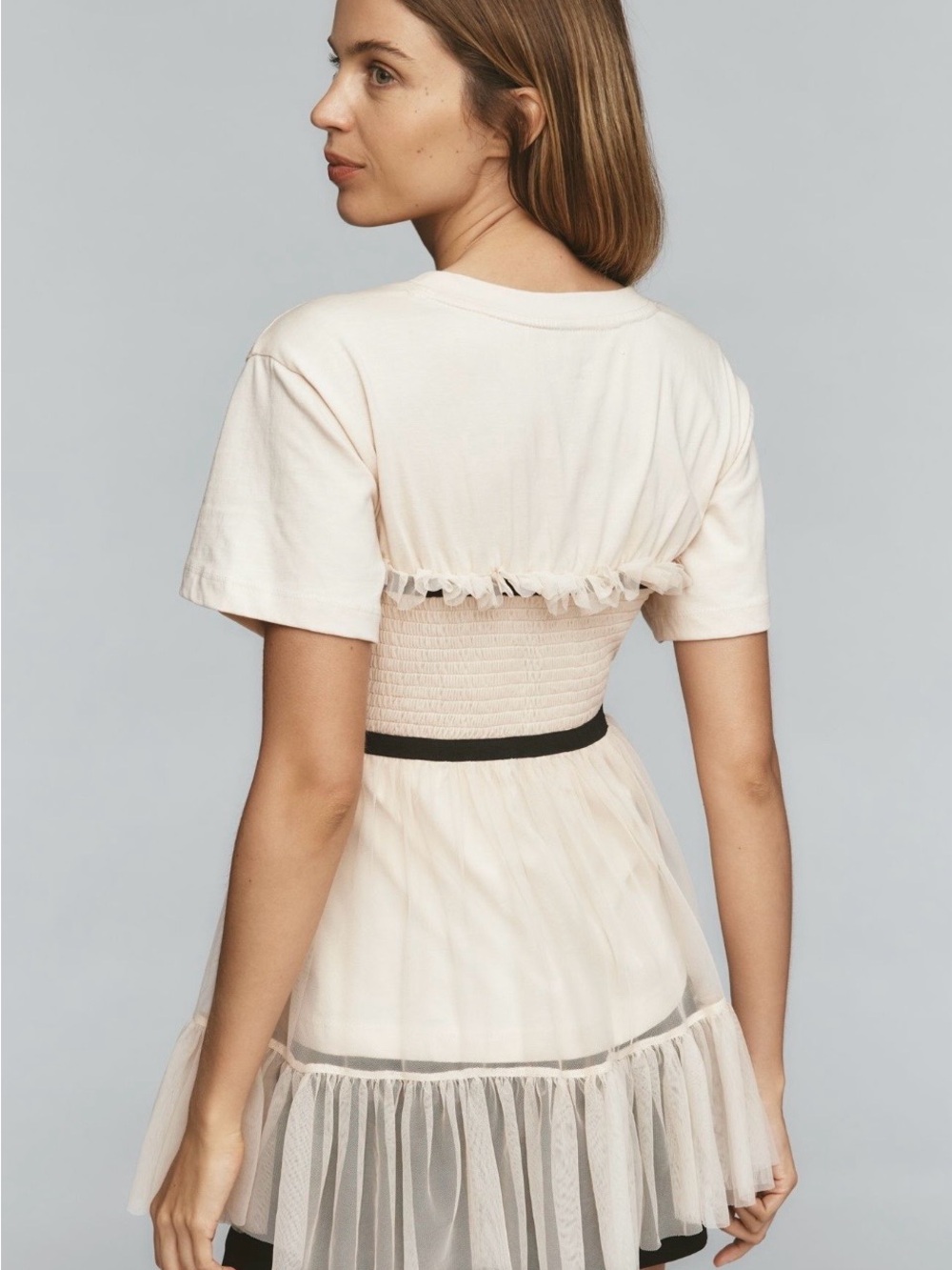 Anthropologie tiered bow tulle t-shirt-New with tag! - Picture 8 of 8
